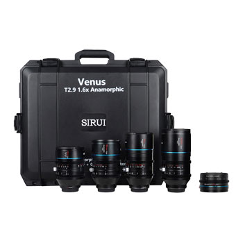 Sirui Venus T2.9 1.6x 4 Lens Kit With 1.25x Adapter (Canon RF Mount)