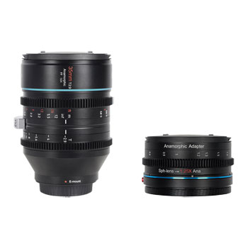 Sirui 35mm Venus T2.9 1.6x Full-Frame Anamorphic Lens With 1.25x Adapter (E Mount)