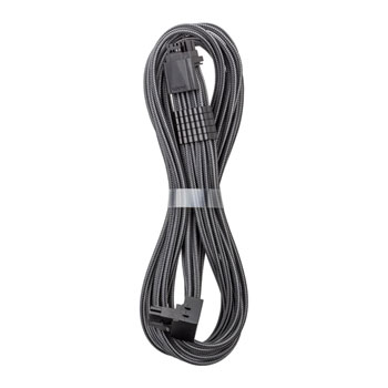 CableMod Pro Universal Carbon Sleeved 12V-2x6 12VHPWR 90 Degree Direct PCI-e Cable - Variant A