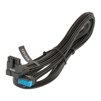 Seasonic Native 12V-2×6 90 Degree 600W Black Cable