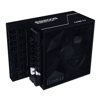 Refurbished Lian Li EDGE GOLD 1200 Watt Fully Modular 80+ Gold PSU with USB & Fan Hub - Black
