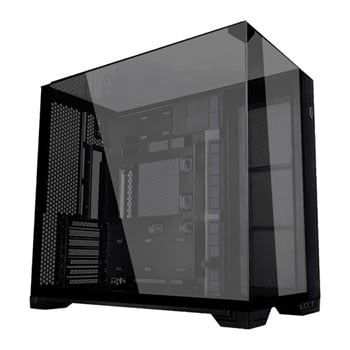 Lian Li Refurbished O11 Vision Compact Dual Chamber Mid Tower Te Black O11vpx