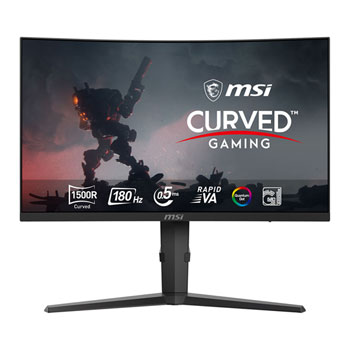 Refurbished MSI 27" Quad HD 180Hz Adaptive Sync Curved Gaming Monitor