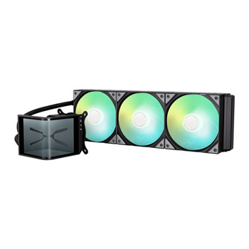 TRYX PANORAMA SE ARGB 360mm Black AIO CPU Liquid Cooler Intel AMD