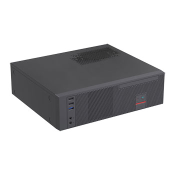 CiT S8-300 SFF 8.3 Litre MicroATX Case with Included 300W Power Supply (72%)