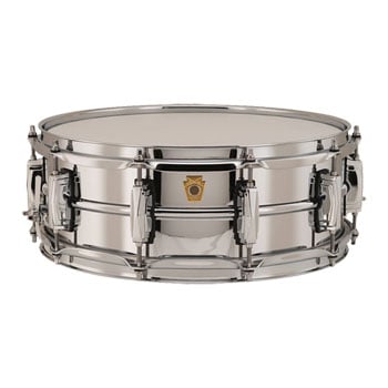 Ludwig 14"x5" Chrome over Brass Snare Drum LB400B