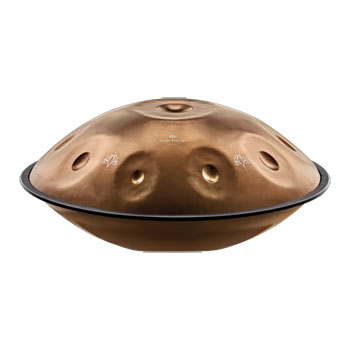 Meinl - Sensory Handpan, Stainless Steel, E La Sirena, 10 Notes, 432 Hz, Vintage Copper, HPSTL102CU
