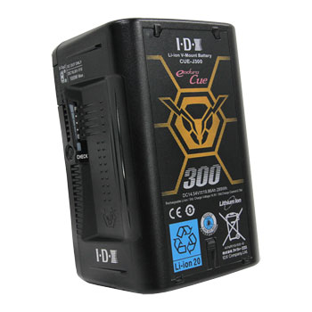 IDX CUE-J300 V-Mount Battery