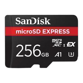 SanDisk 256GB MicroSD Express Memory Card