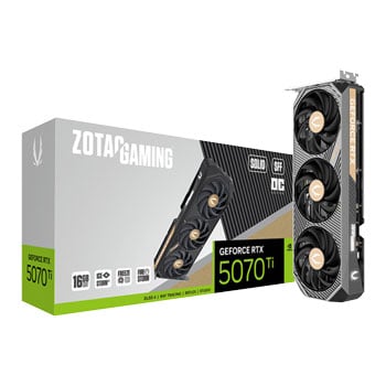 ZOTAC NVIDIA GeForce RTX 5070 Ti SOLID OC SFF 16GB Blackwell Graphics Card