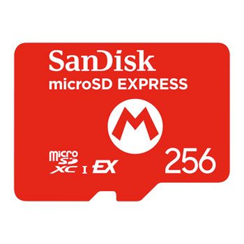 SanDisk 256GB microSD Express Card for Nintendo Switch 2