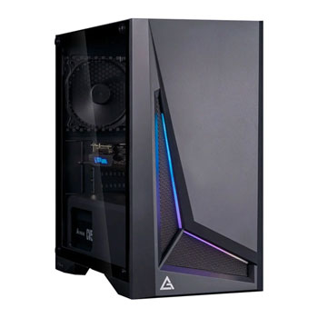 Gaming PC with NVIDIA RTX 5060 TI 16GB and AMD Ryzen 5 5500