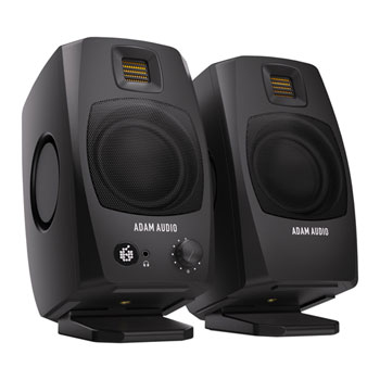 (Open Box) ADAM Audio D3V Desktop Monitor System - Black