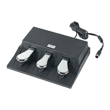 Ketron 3-Pedal Piano Type Foot Pedal for GP Series