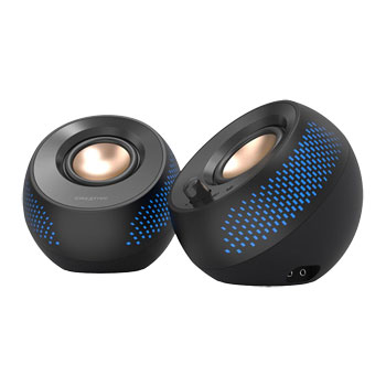 Creative Labs Pebble X Dual USB 2.0 Desktop Speaker Set with ARGB