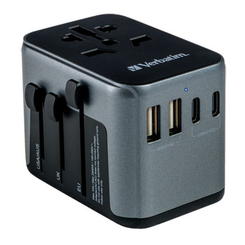Verbatim UTA-03 USB-C / USB-A Universal Travel Adapter