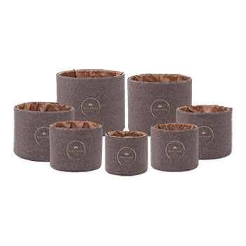 Meinl Sonic Energy CSBPSSET2 Crystal Singing Bowl Sleeve Set, Brown