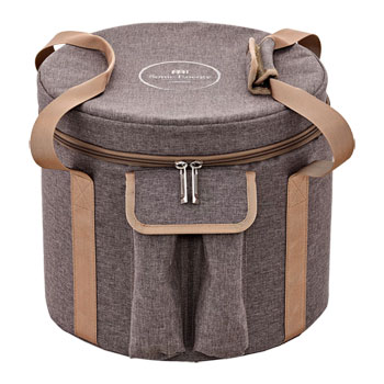 Meinl Sonic Energy 10" Crystal Singing Bowl Bag for 9" & 10" Bowls, Brown