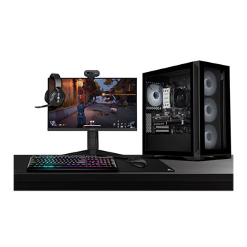 Gaming PC with NVIDIA RTX 5060 8GB and AMD Ryzen 5 5600X
