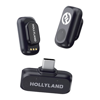 Hollyland LARK A1 Mini Duo With USB-C Reciever (Space Grey)
