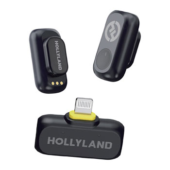 Hollyland LARK A1 Mini Duo With Lighting Reciever (Space Grey)