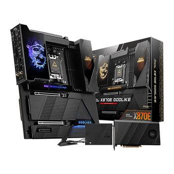Open Box MSI MEG X870E Godlike AM5 DDR5 PCIe 5.0 E-ATX Enthusiast Motherboard