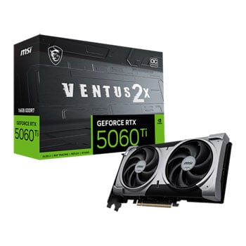 Refurbished - MSI NVIDIA GeForce RTX 5060 Ti 16GB VENTUS 2X OC