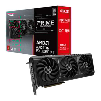 ASUS AMD Radeon RX 9060 XT PRIME OC RDNA4 8GB GDDR6 Graphics Card