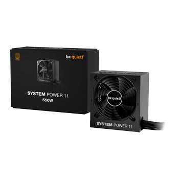 be quiet! System Power 11 550W 80PLUS Bronze Fully Wired ATX 3.1 PSU / Power Supply
