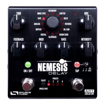 Source Audio Nemesis ADT Stereo Delay Pedal with PSU