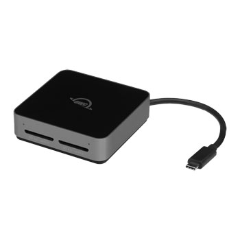 OWC Atlas Dual-Slot SDXC UHS-II USB-C Card Reader