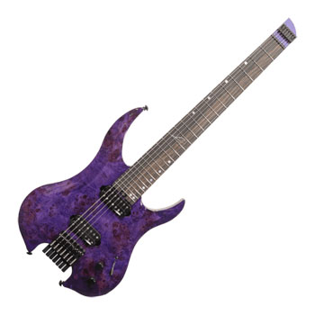 Legator Ghost G7SS Headless 7-String Purple Burl
