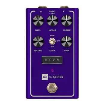 Revv G3 V2, Preamp, Overdrive and Distortion Pedal