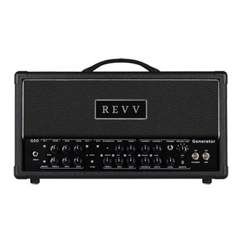 Revv G50 Tube Guitar Amp Head (Black)