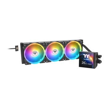 Thermaltake 360Mm Magfloe 360 Ultra Argb Sync All-In-One Cpu Hyd Black Cl-W432-Pl12sw-A