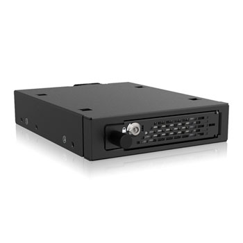 ICY DOCK ToughArmor 2.5" U.2/U.3 NVMe SSD PCIe 5.0 Mobile Rack Enclosure for External 3.5" Drive Bay