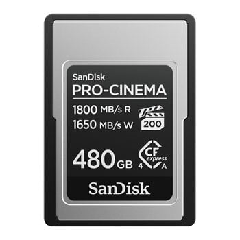 Sandisk 480GB PRO-CINEMA CFexpress Type A