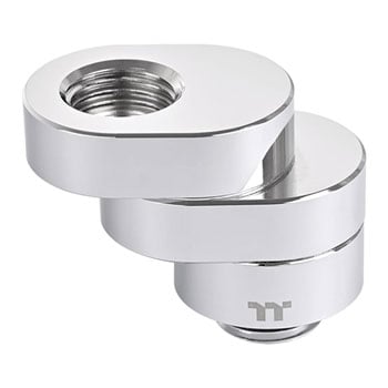 Thermaltake Pacific F-Pro CL-W437-CU00SL-A G1/4" Chrome Rotary Offset