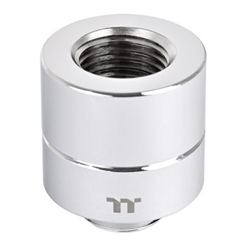 Thermaltake Pacific F-Pro CL-W440-CU00SL-A Female to Male 20mm G1/4" Chrome Extender