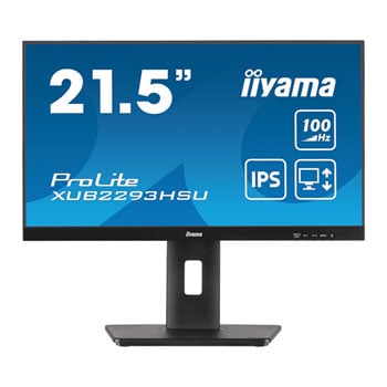 iiyama ProLite XUB2293HSU-B7 21.5" Full HD 100Hz Adaptive Sync IPS Monitor