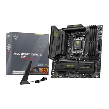 MSI MAG B850M MORTAR WIFI AM5 DDR5 PCIe 5.0 ATX Motherboard