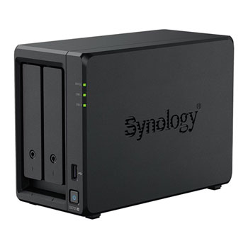 Synology DiskStation DS725+ 2 Bay Desktop NAS Enclosure with NVMe M.2 Support