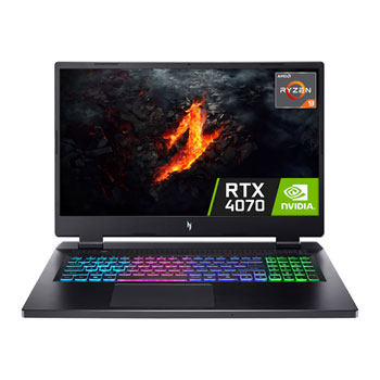 Refurbished Acer Nitro 17 NH.QP9EK.002 17" QHD IPS 165Hz Ryzen 9 RTX 4070 Gaming Laptop