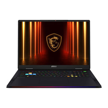 Open Box MSI Raider 18 HX AI Mini-LED UHD+ 120Hz Intel Core Ultra 9 RTX 5090 Black Gaming Laptop