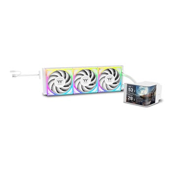 Thermaltake 360mm MAGCurve 360 Ultra ARGB Snow White All-in-One CPU Hydro Cooler
