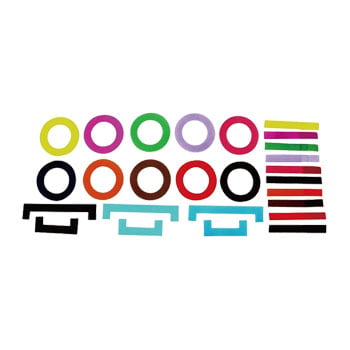 Protection Racket Coloured Drum Mat Markers J902200