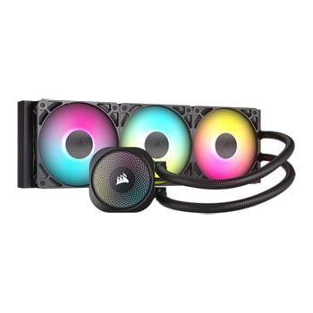 Refurbished Corsair NAUTILUS 360 RS ARGB Intel/AMD CPU Liquid Cooler Black