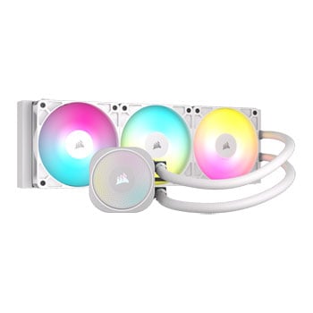 Refurbished Corsair NAUTILUS 360 RS ARGB Intel/AMD CPU Liquid Cooler White