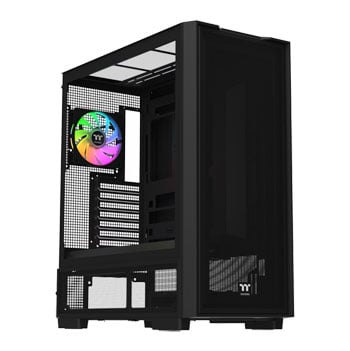 Thermaltake S380 TG ARGB Black Mid Tower Tempered Glass PC Case