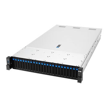 ASUS RS720A-E13-RS24U AMD EPYC 9005 SP5 Dual CPU Server, 2U Rackmount, 24x NVMe Hot-Swap Bays